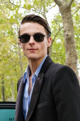 PFW - Paco Rabanne Outside Arrivals Corey Fogelmanis at Paco Rabanne show during the Womenswear Spring Summer 2026 as part of Paris Fashion Week on October 2, 2025 in Paris, France. Photo by Robin Psaila ABACAPRESS.COM Paris France  Copyright: xPsailaxRobin ABACAx