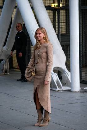 PFW - Chiara Ferragni Arrives At Schiaparelli Show Chiara Ferragni arrives at the Schiaparelli Womenswear Spring Summer 2026 show as part of Paris Fashion Week on October 2, 2025 at Centre Pompidou in Paris, France. Photo by Robin Psaila ABACAPRESS.COM Paris France  Copyright: xPsailaxRobin ABACAx