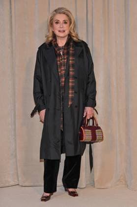 PFW Roger Vivier Presentation Catherine Deneuve attending Roger Vivier presentation during Paris Fashion Week in Paris, France on October 2, 2025. Photo by Julien Reynaud APS-Medias ABACAPRESS.COM Paris France  Copyright: xReynaudxJulien APS-Medias ABACAx
