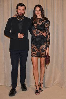 PFW Roger Vivier Presentation Gherardo Felloni, Shailene Woodley attending Roger Vivier presentation during Paris Fashion Week in Paris, France on October 2, 2025. Photo by Julien Reynaud APS-Medias ABACAPRESS.COM Paris France  Copyright: xReynaudxJulien APS-Medias ABACAx