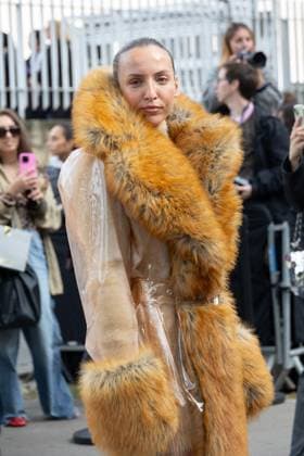 PFW - Rabanne Womenswear Spring-Summer - Arrivals NB Carla Ginola arriving at the Rabanne Womenswear Spring-Summer 2026 show as part of Paris Fashion Week on October 02, 2025 in Paris, France. Photo by Nasser Berzane ABACAPRESS.COM Paris France  Copyright: xBerzanexNasser ABACAx
