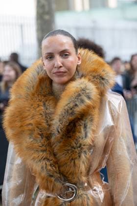 PFW - Rabanne Womenswear Spring-Summer - Arrivals NB Carla Ginola arriving at the Rabanne Womenswear Spring-Summer 2026 show as part of Paris Fashion Week on October 02, 2025 in Paris, France. Photo by Nasser Berzane ABACAPRESS.COM Paris France  Copyright: xBerzanexNasser ABACAx