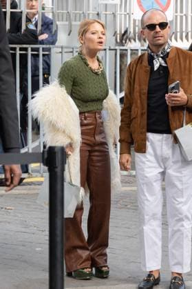 PFW - Rabanne Womenswear Spring-Summer - Arrivals NB Mélanie Thierry arriving at the Rabanne Womenswear Spring-Summer 2026 show as part of Paris Fashion Week on October 02, 2025 in Paris, France. Photo by Nasser Berzane ABACAPRESS.COM Paris France  Copyright: xBerzanexNasser ABACAx