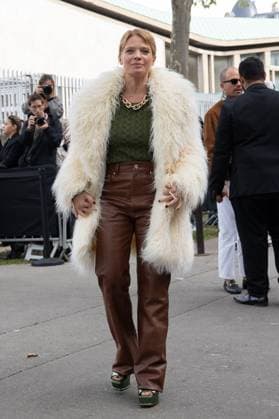 PFW - Rabanne Womenswear Spring-Summer - Arrivals NB Mélanie Thierry arriving at the Rabanne Womenswear Spring-Summer 2026 show as part of Paris Fashion Week on October 02, 2025 in Paris, France. Photo by Nasser Berzane ABACAPRESS.COM Paris France  Copyright: xBerzanexNasser ABACAx