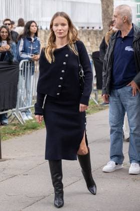 PFW - Rabanne Womenswear Spring-Summer - Arrivals NB Diane Rouxel arriving at the Rabanne Womenswear Spring-Summer 2026 show as part of Paris Fashion Week on October 02, 2025 in Paris, France. Photo by Nasser Berzane ABACAPRESS.COM Paris France  Copyright: xBerzanexNasser ABACAx