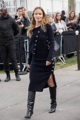 PFW - Rabanne Womenswear Spring-Summer - Arrivals NB Diane Rouxel arriving at the Rabanne Womenswear Spring-Summer 2026 show as part of Paris Fashion Week on October 02, 2025 in Paris, France. Photo by Nasser Berzane ABACAPRESS.COM Paris France  Copyright: xBerzanexNasser ABACAx