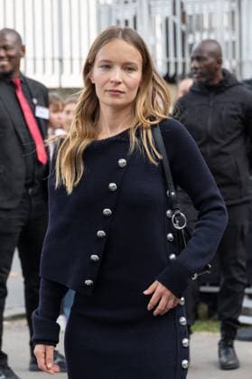 PFW - Rabanne Womenswear Spring-Summer - Arrivals NB Diane Rouxel arriving at the Rabanne Womenswear Spring-Summer 2026 show as part of Paris Fashion Week on October 02, 2025 in Paris, France. Photo by Nasser Berzane ABACAPRESS.COM Paris France  Copyright: xBerzanexNasser ABACAx