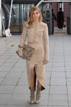 PFW - Schiaparelli Womenswear Spring-Summer - Arrivals NB Chiara Ferragni arriving at the Schiaparelli Womenswear Spring-Summer 2026 show as part of Paris Fashion Week on October 02, 2025 in Paris, France. Photo by Nasser Berzane ABACAPRESS.COM Paris France  Copyright: xBerzanexNasser ABACAx