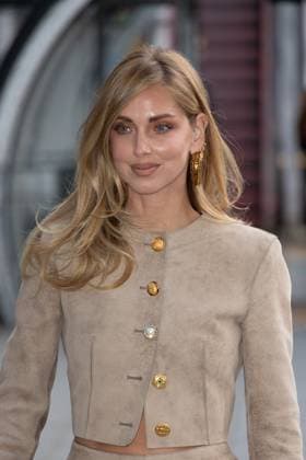 PFW - Schiaparelli Womenswear Spring-Summer - Arrivals NB Chiara Ferragni arriving at the Schiaparelli Womenswear Spring-Summer 2026 show as part of Paris Fashion Week on October 02, 2025 in Paris, France. Photo by Nasser Berzane ABACAPRESS.COM Paris France  Copyright: xBerzanexNasser ABACAx