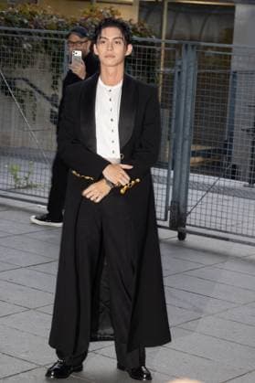PFW - Schiaparelli Womenswear Spring-Summer - Arrivals NB Bright Vachirawit arriving at the Schiaparelli Womenswear Spring-Summer 2026 show as part of Paris Fashion Week on October 02, 2025 in Paris, France. Photo by Nasser Berzane ABACAPRESS.COM Paris France  Copyright: xBerzanexNasser ABACAx