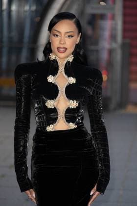 PFW - Schiaparelli Womenswear Spring-Summer - Arrivals NB Kristy Scott arriving at the Schiaparelli Womenswear Spring-Summer 2026 show as part of Paris Fashion Week on October 02, 2025 in Paris, France. Photo by Nasser Berzane ABACAPRESS.COM Paris France  Copyright: xBerzanexNasser ABACAx