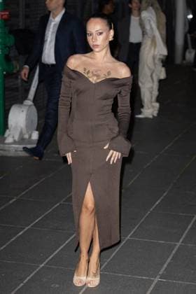PFW - Schiaparelli Womenswear Spring-Summer - Arrivals NB Ester Exposito arriving at the Schiaparelli Womenswear Spring-Summer 2026 show as part of Paris Fashion Week on October 02, 2025 in Paris, France. Photo by Nasser Berzane ABACAPRESS.COM Paris France  Copyright: xBerzanexNasser ABACAx