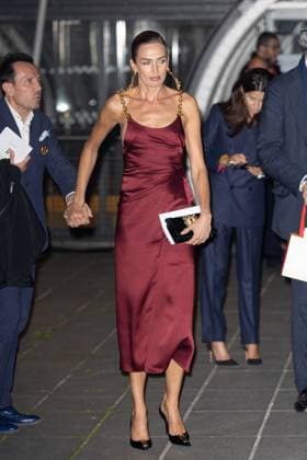 PFW - Schiaparelli Womenswear Spring-Summer - Arrivals NB Nieves Alvarez arriving at the Schiaparelli Womenswear Spring-Summer 2026 show as part of Paris Fashion Week on October 02, 2025 in Paris, France. Photo by Nasser Berzane ABACAPRESS.COM Paris France  Copyright: xBerzanexNasser ABACAx