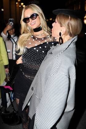 Paris Hilton and Helene in Paris leaving the Isabel Marant Collection Femme Prêt à Porter Printemps Eté 2026 fashion show during Paris Fashion Week PFW on October 2, 2025 Yoann Ouahcene Bestimage Celebs at Isabel Marant Spring Summer 2026 Ready to Wear Womens Collection fashion show during Paris Fashion Week PFW on October 2, 2025 Paris France  Copyright: xYoannxOuahcenex xBestimagexYoannxOuahcenex xBestimagex