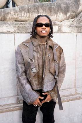 Gunna at Rick Owens Women Ready to Wear Spring Summer 2026 Collection fashion show, during Paris Fashion Week on october 2nd 2025 Perusseau Da Silva Bestimage Celebrities at Rick Owens Women Ready to Wear Spring Summer 2026 Collection fashion show, during Paris Fashion Week on october 2nd 2025 Paris France  Copyright: xTizianoxDaxSilvax-xPierrexPerusseaux xBestimagexTizianoxDaxSilvax-xPierrexPerusseaux xBestimagex