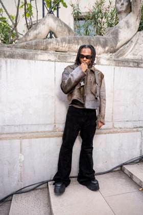 Gunna at Rick Owens Women Ready to Wear Spring Summer 2026 Collection fashion show, during Paris Fashion Week on october 2nd 2025 Perusseau Da Silva Bestimage Celebrities at Rick Owens Women Ready to Wear Spring Summer 2026 Collection fashion show, during Paris Fashion Week on october 2nd 2025 Paris France  Copyright: xTizianoxDaxSilvax-xPierrexPerusseaux xBestimagexTizianoxDaxSilvax-xPierrexPerusseaux xBestimagex