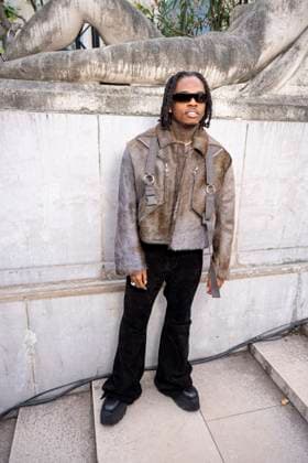 Gunna at Rick Owens Women Ready to Wear Spring Summer 2026 Collection fashion show, during Paris Fashion Week on october 2nd 2025 Perusseau Da Silva Bestimage Celebrities at Rick Owens Women Ready to Wear Spring Summer 2026 Collection fashion show, during Paris Fashion Week on october 2nd 2025 Paris France  Copyright: xTizianoxDaxSilvax-xPierrexPerusseaux xBestimagexTizianoxDaxSilvax-xPierrexPerusseaux xBestimagex
