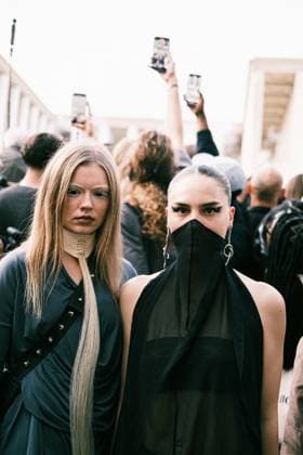 Paris Fashion Week SS26 Rick Owens 449265 2025 10 02 France  Copyright: xJean-BaptistexSoulliatx xStarfacex STAR_449265_014