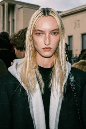 Liza Ostanina Paris Fashion Week SS26 Rick Owens 449265 2025 10 02 France  Copyright: xJean-BaptistexSoulliatx xStarfacex STAR_449265_022