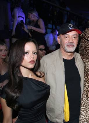 Jenna Ortega and Christian Louboutin at the Loubi Show by Christian Louboutin as part of Paris Fashion Week, at the DOJO in Paris, France, October 2, 2025 Bertrand Rindoff Bestimage Celebrities at the Loubi Show by Christian Louboutin as part of Paris Fashion Week on October 02, 2025 in Paris, France Paris France  Copyright: xBERTRANDxRINDOFFxPETROFFx xBESTIMAGExBERTRANDxRINDOFFxPETROFFx xBESTIMAGEx