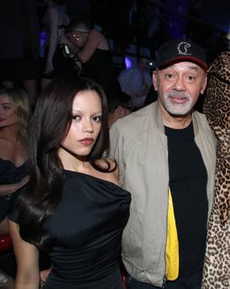 Jenna Ortega and Christian Louboutin at the Loubi Show by Christian Louboutin as part of Paris Fashion Week at the DOJO in Paris, France, October 2, 2025 Bertrand Rindoff Bestimage Celebrities at the Loubi Show by Christian Louboutin as part of Paris Fashion Week on October 02, 2025 in Paris, France Paris France  Copyright: xBERTRANDxRINDOFFxPETROFFx xBESTIMAGExBERTRANDxRINDOFFxPETROFFx xBESTIMAGEx