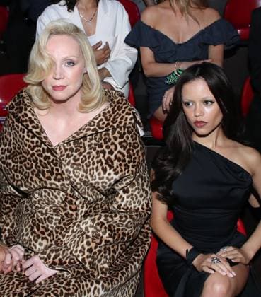 Gwendoline Christie et Jenna Ortega au Loubi Show by Christian Louboutin dans le cadre de la Fashion Week de Paris, au DOJO de Paris, France, le 2 Octobre 2025 Bertrand Rindoff Bestimage Celebrities at the Loubi Show by Christian Louboutin as part of Paris Fashion Week on October 02, 2025 in Paris, France Paris France  Copyright: xBERTRANDxRINDOFFxPETROFFx xBESTIMAGExBERTRANDxRINDOFFxPETROFFx xBESTIMAGEx