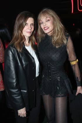 Chiara Mastroianni and Arielle Dombasle at the Loubi Show by Christian Louboutin as part of Paris Fashion Week, at the DOJO in Paris, France, October 2, 2025 Bertrand Rindoff Bestimage Celebrities at the Loubi Show by Christian Louboutin as part of Paris Fashion Week on October 02, 2025 in Paris, France Paris France  Copyright: xBERTRANDxRINDOFFxPETROFFx xBESTIMAGExBERTRANDxRINDOFFxPETROFFx xBESTIMAGEx