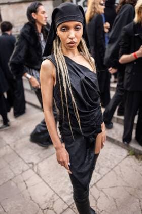 FKA Twigs at Rick Owens Women Ready to Wear Spring Summer 2026 Collection fashion show, during Paris Fashion Week on october 2nd 2025 Julien Sarkissian Bestimage Celebrities at Rick Owens Women Ready to Wear Spring Summer 2026 Collection fashion show, during Paris Fashion Week on october 2nd 2025 Paris France  Copyright: xJulienxSarkissianx xBestimagexJulienxSarkissianx xBestimagex