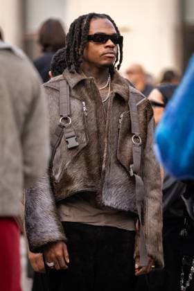 Gunna at Rick Owens Women Ready to Wear Spring Summer 2026 Collection fashion show, during Paris Fashion Week on october 2nd 2025 Julien Sarkissian Bestimage Celebrities at Rick Owens Women Ready to Wear Spring Summer 2026 Collection fashion show, during Paris Fashion Week on october 2nd 2025 Paris France  Copyright: xJulienxSarkissianx xBestimagexJulienxSarkissianx xBestimagex