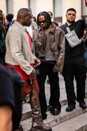 Gunna at Rick Owens Women Ready to Wear Spring Summer 2026 Collection fashion show, during Paris Fashion Week on october 2nd 2025 Julien Sarkissian Bestimage Celebrities at Rick Owens Women Ready to Wear Spring Summer 2026 Collection fashion show, during Paris Fashion Week on october 2nd 2025 Paris France  Copyright: xJulienxSarkissianx xBestimagexJulienxSarkissianx xBestimagex