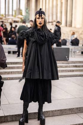 Guest at Rick Owens Women Ready to Wear Spring Summer 2026 Collection fashion show, during Paris Fashion Week on october 2nd 2025 Julien Sarkissian Bestimage Celebrities at Rick Owens Women Ready to Wear Spring Summer 2026 Collection fashion show, during Paris Fashion Week on october 2nd 2025 Paris France  Copyright: xJulienxSarkissianx xBestimagexJulienxSarkissianx xBestimagex