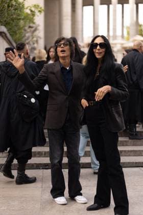 Guest at Rick Owens Women Ready to Wear Spring Summer 2026 Collection fashion show, during Paris Fashion Week on october 2nd 2025 Julien Sarkissian Bestimage Celebrities at Rick Owens Women Ready to Wear Spring Summer 2026 Collection fashion show, during Paris Fashion Week on october 2nd 2025 Paris France  Copyright: xJulienxSarkissianx xBestimagexJulienxSarkissianx xBestimagex