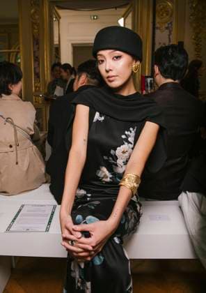 Kiwi Lee Han Celebrities at Leonard Women Ready to Wear Spring Summer 2026 Collection fashion show, during Paris Fashion Week on october 3rd 2025 Sam Delpech Bestimage Celebrities at Leonard Women Ready to Wear Spring Summer 2026 Collection fashion show, during Paris Fashion Week on october 3rd 2025 Paris France  Copyright: xSamxDelpechx xBestimagexSamxDelpechx xBestimagex