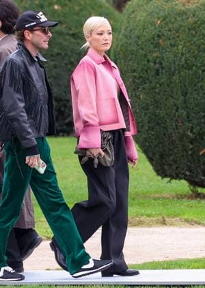 Pom Klementieff at the arrivals of the Loewe Collection Femme Prêt à Porter Printemps Eté 2026 show during Paris Fashion Week PFW , at the Cité Universitaire in Paris, France, October 03, 2025 Denis Guignebourg Bestimage Arrivals Loewe fashion show as part of Spring Summer 2026 Paris Fashion Week on October 03, 2025 in Paris, France Paris France  Copyright: xDenisxGuignebourgx xBestimagexDenisxGuignebourgx xBestimagex