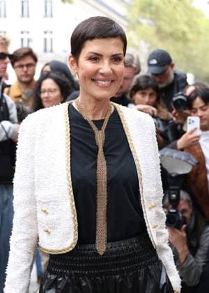 Cristina Cordula at the arrivals of the Giambattista Valli Womens Ready to Wear Spring Summer 2026 Paris Fashion Week PFW show, at Giambattista Valli, in Paris, France, October 03, 2025 Denis Guignebourg Bestimage Arrivals Giambattista Valli fashion show as part of Spring Summer 2026 Paris Fashion Week on October 03, 2025 in Paris, France Paris France  Copyright: xDenisxGuignebourgx xBestimagexDenisxGuignebourgx xBestimagex