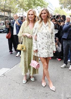 Kathy Hilton and daughter Nicky Hilton Rothschild at the arrivals of the Giambattista Valli Womens Ready to Wear Spring Summer 2026 Paris Fashion Week PFW show, at Giambattista Valli, in Paris, France, October 03, 2025 Denis Guignebourg Bestimage Arrivals Giambattista Valli fashion show as part of Spring Summer 2026 Paris Fashion Week on October 03, 2025 in Paris, France Paris France  Copyright: xDenisxGuignebourgx xBestimagexDenisxGuignebourgx xBestimagex