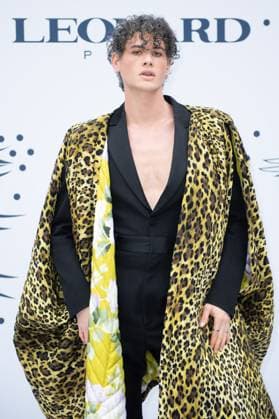 PFW Leonard Paris Photocall Raphael Say attending the Leonard Paris Womenswear Spring Summer 2026 show as part of Paris Fashion Week in Paris, France on October 03, 2025. Photo by Aurore Marechal ABACAPRESS.COM Paris France  Copyright: xMarechalxAurore ABACAx