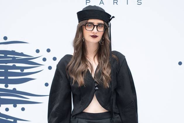 PFW Leonard Paris Photocall Annie Pickle attending the Leonard Paris Womenswear Spring Summer 2026 show as part of Paris Fashion Week in Paris, France on October 03, 2025. Photo by Aurore Marechal ABACAPRESS.COM Paris France  Copyright: xMarechalxAurore ABACAx