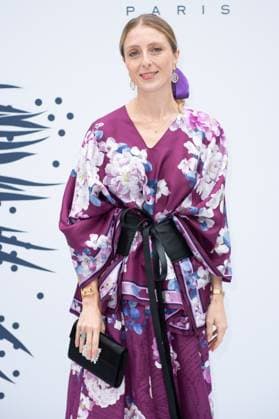 PFW Leonard Paris Photocall Tatiana de Nicolay attending the Leonard Paris Womenswear Spring Summer 2026 show as part of Paris Fashion Week in Paris, France on October 03, 2025. Photo by Aurore Marechal ABACAPRESS.COM Paris France  Copyright: xMarechalxAurore ABACAx
