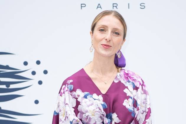 PFW Leonard Paris Photocall Tatiana de Nicolay attending the Leonard Paris Womenswear Spring Summer 2026 show as part of Paris Fashion Week in Paris, France on October 03, 2025. Photo by Aurore Marechal ABACAPRESS.COM Paris France  Copyright: xMarechalxAurore ABACAx
