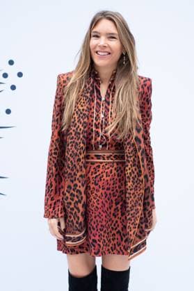 PFW Leonard Paris Photocall Juliette Longuet attending the Leonard Paris Womenswear Spring Summer 2026 show as part of Paris Fashion Week in Paris, France on October 03, 2025. Photo by Aurore Marechal ABACAPRESS.COM Paris France  Copyright: xMarechalxAurore ABACAx
