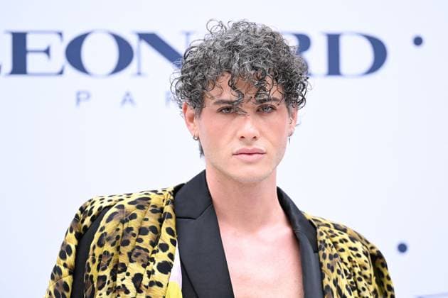 PFW Leonard Paris Photocall Raphael Say attending the Leonard Paris Womenswear Spring Summer 2026 show as part of Paris Fashion Week in Paris, France on October 03, 2025. Photo by Aurore Marechal ABACAPRESS.COM Paris France  Copyright: xMarechalxAurore ABACAx