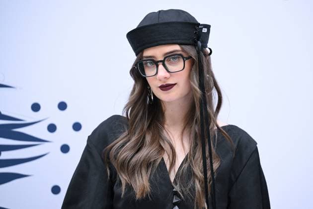 PFW Leonard Paris Photocall Annie Pickle attending the Leonard Paris Womenswear Spring Summer 2026 show as part of Paris Fashion Week in Paris, France on October 03, 2025. Photo by Aurore Marechal ABACAPRESS.COM Paris France  Copyright: xMarechalxAurore ABACAx