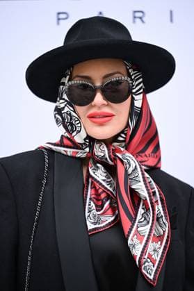 PFW Leonard Paris Photocall Elina Janibekyan attending the Leonard Paris Womenswear Spring Summer 2026 show as part of Paris Fashion Week in Paris, France on October 03, 2025. Photo by Aurore Marechal ABACAPRESS.COM Paris France  Copyright: xMarechalxAurore ABACAx