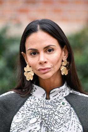 PFW Leonard Paris Front Row Hannah Romao attending the Leonard Paris Womenswear Spring Summer 2026 show as part of Paris Fashion Week in Paris, France on October 03, 2025. Photo by Aurore Marechal ABACAPRESS.COM Paris France  Copyright: xMarechalxAurore ABACAx
