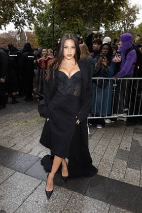 Emilia Mernes at the arrivals of the VETEMENTS fashion show Prêt à Porter Womens Collection Spring Summer 2026 during the Paris Fashion Week PFW , at 22 Avenue des Champs Élysées in Paris, France, on October 03, 2025 Jeremy Melloul Bestimage Arrivals VETEMENTS fashion show as part of Spring Summer 2026 Paris Fashion Week on October 03, 2025 in Paris, France Paris France  Copyright: xJeremyxMelloulx xBestimagexJeremyxMelloulx xBestimagex