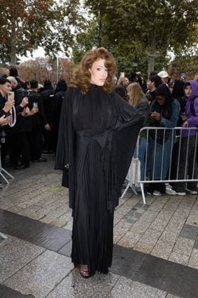 Gigi Goode at the arrivals of the VETEMENTS fashion show Prêt à Porter Womens Collection Spring Summer 2026 during Paris Fashion Week PFW , at 22 Avenue des Champs Élysées in Paris, France, October 03, 2025 Jeremy Melloul Bestimage Arrivals VETEMENTS fashion show as part of Spring Summer 2026 Paris Fashion Week on October 03, 2025 in Paris, France Paris France  Copyright: xJeremyxMelloulx xBestimagexJeremyxMelloulx xBestimagex