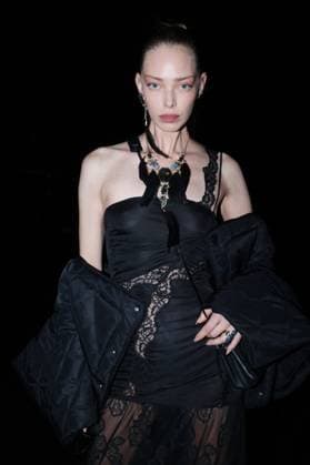 PFW - Vaillant Front Row Tanya Dziahileva attends the attends the Vaillant as part of Paris Fashion Week in Paris, France on September 30, 2025. Photo by Jerome Domine ABACAPRESS.COM  Copyright: xDominexJerome ABACAx