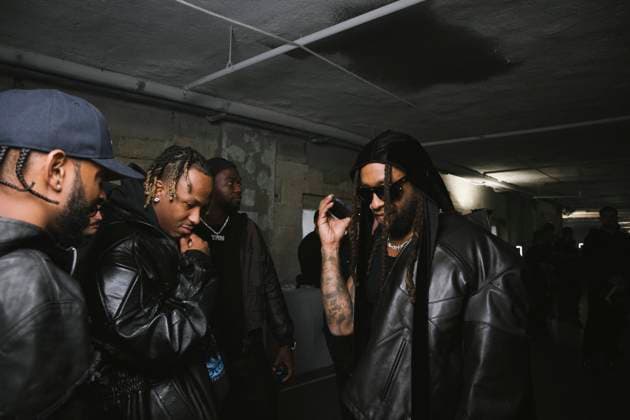Rich the Kid et Ty Dolla Sign au Front Row du défilé VETEMENTS Collection Femme Prêt à Porter Printemps Eté 2026 lors de la Fashion Week de Paris PFW , au 22 Avenue des Champs Élysées à Paris, France, le 3 octobre 2025 Sam Delpech Bestimage Front Row VETEMENTS fashion show as part of Spring Summer 2026 Paris Fashion Week on October 03, 2025 in Paris France Paris France  Copyright: xSamxDelpechx xBestimagexSamxDelpechx xBestimagex