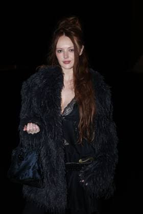 PFW - Vaillant Front Row Rachelle Cunningham attends the attends the Vaillant as part of Paris Fashion Week in Paris, France on September 30, 2025. Photo by Jerome Domine ABACAPRESS.COM  Copyright: xDominexJerome ABACAx